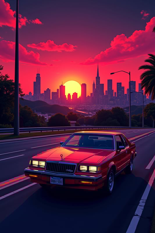 1980s Synthwave