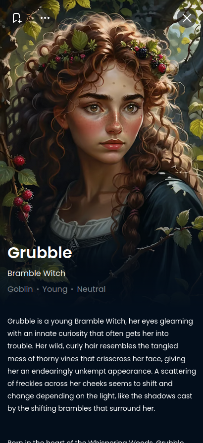 example character from rpg playbook