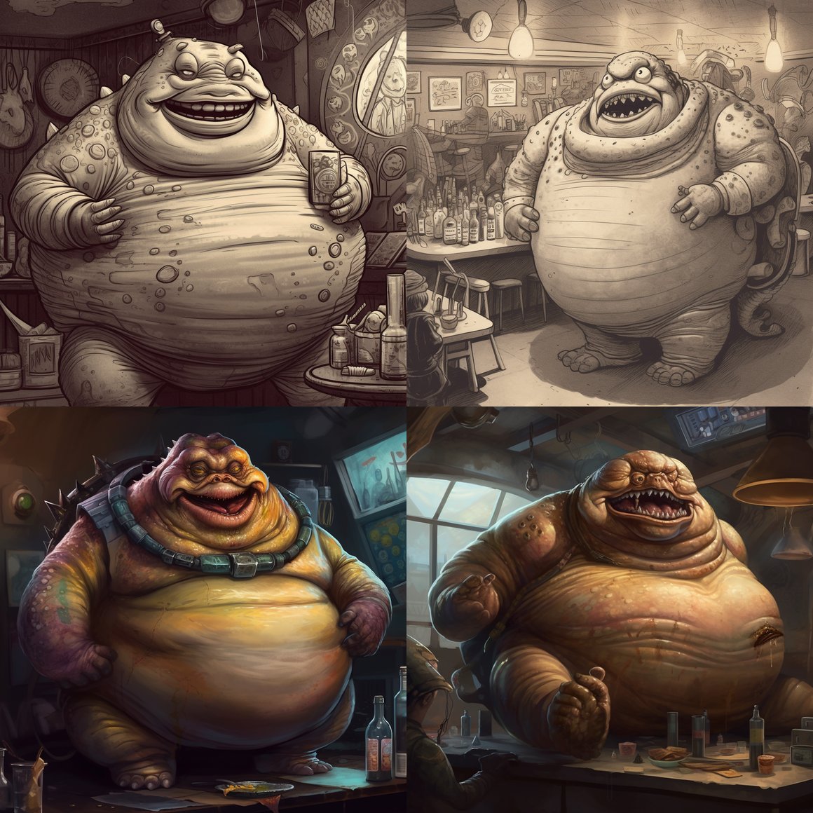 Chronicles of the Chubby Alien Fish-man