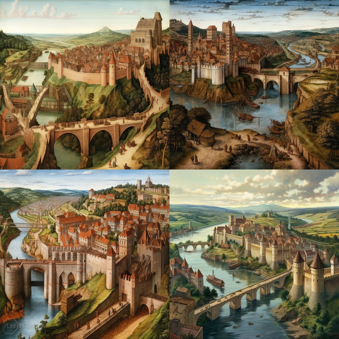 Summer 1569 - A Mid-Journey through A Medieval Fortified City