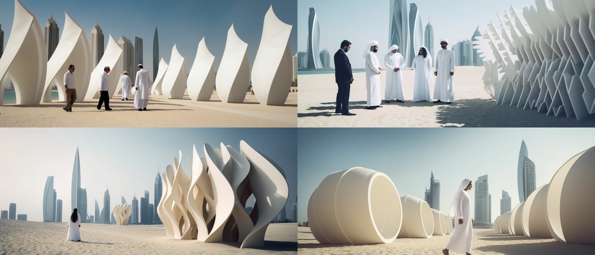 A Transcendent Exploration of Islamic Architecture in the Heart of Dubai