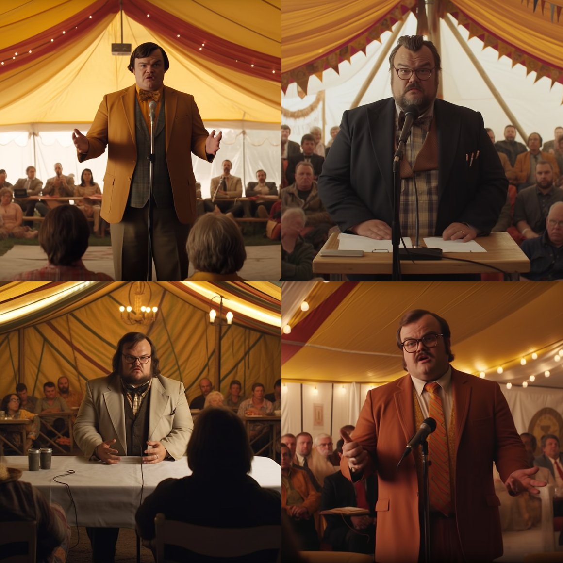 Revival Midway: A Cinematic Snapshot of Jack Black
