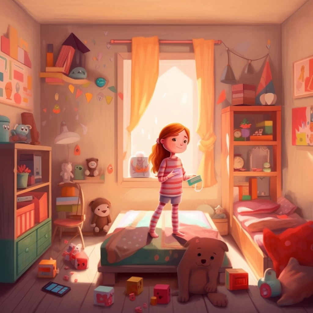 Sun-Kissed Sanctuary: A Little Girl's Bedroom