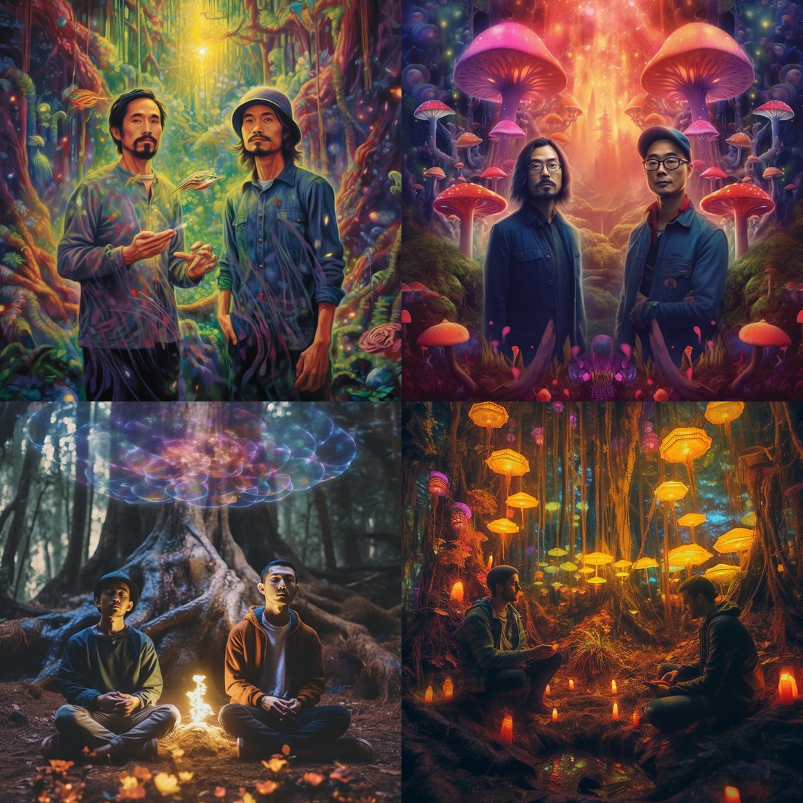 Harmonic Dreamworld: A Transcultural Symphony