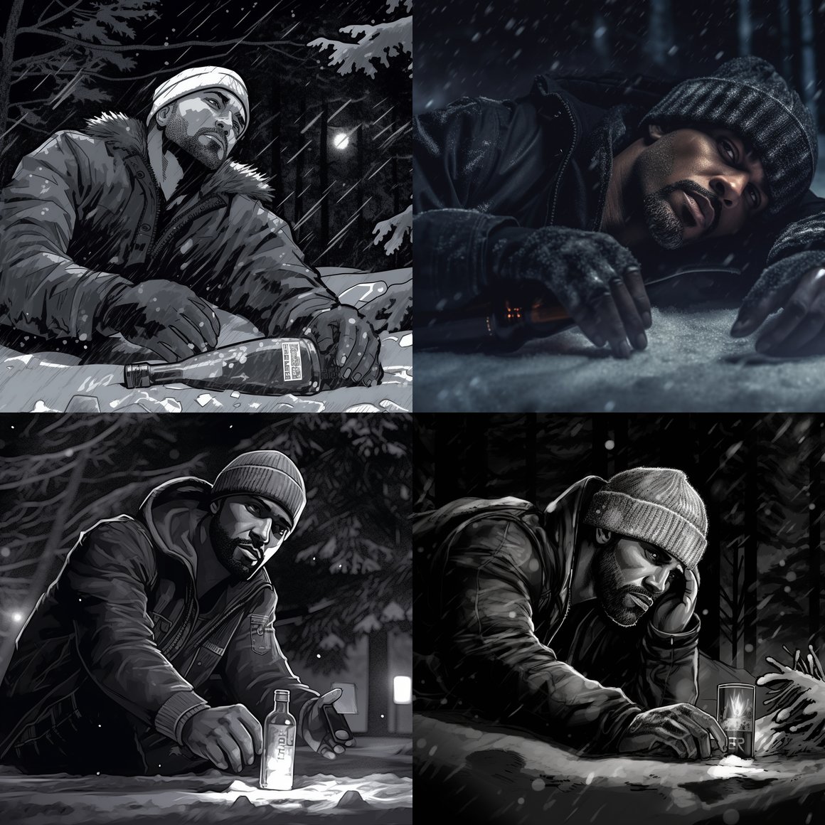 Chilled Noir: Winter Solitude of Shemar Moore