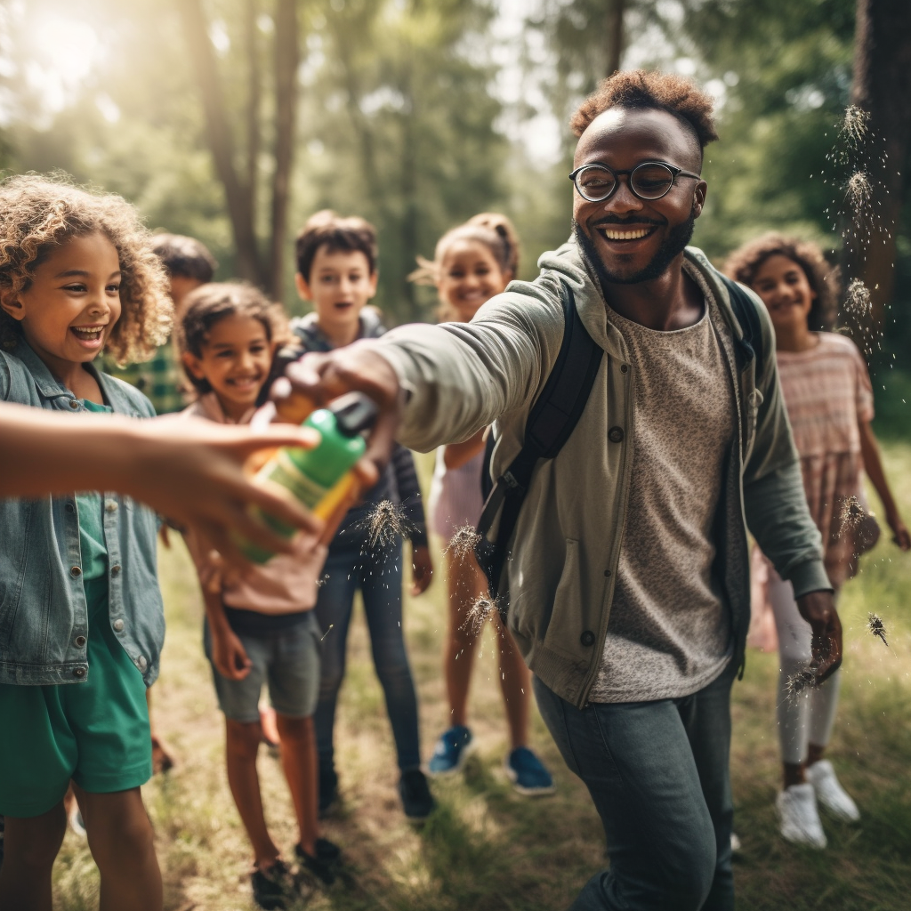 Summer Camp Bug Spray Safety Session