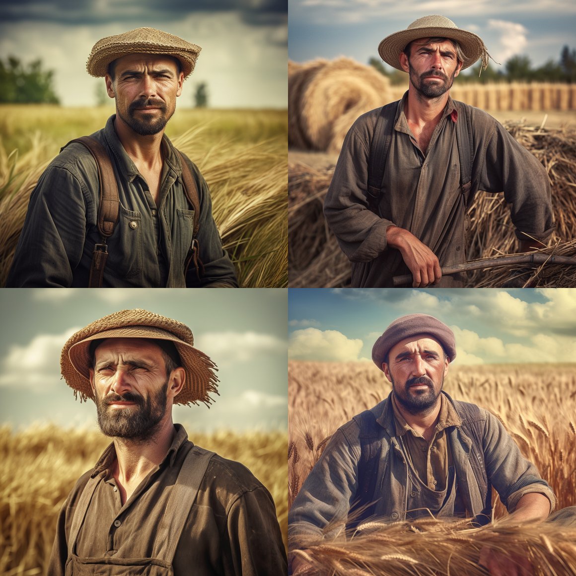 Harvest Time: Portrait of an Eastern European Immigrant
