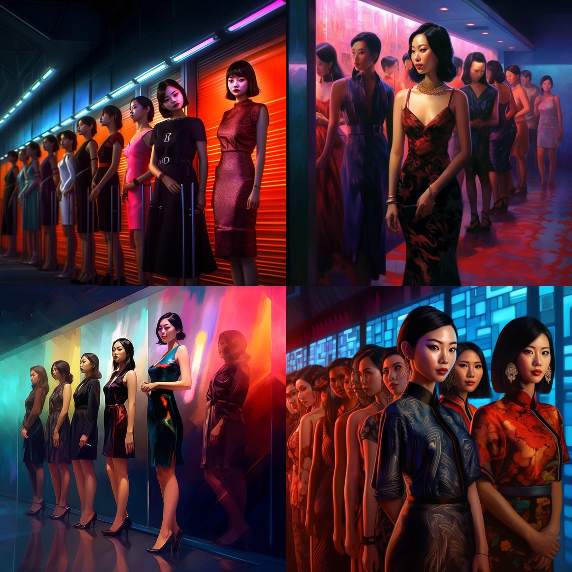 Midnight Glitz: Nightclub Chronicles in 2023