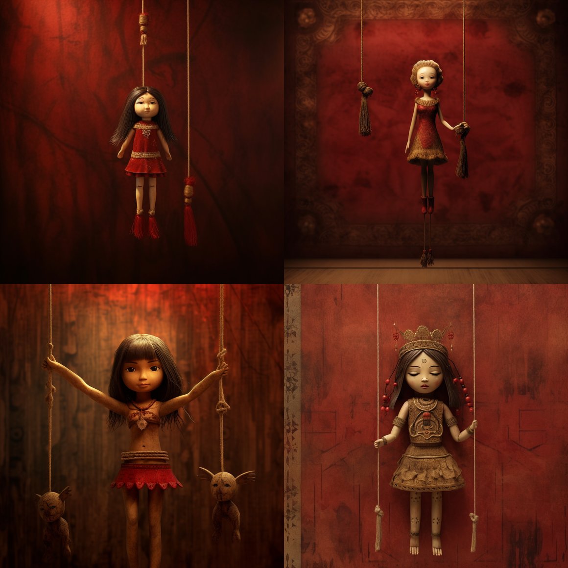 Hanging Threads of Cultural Art Fusion