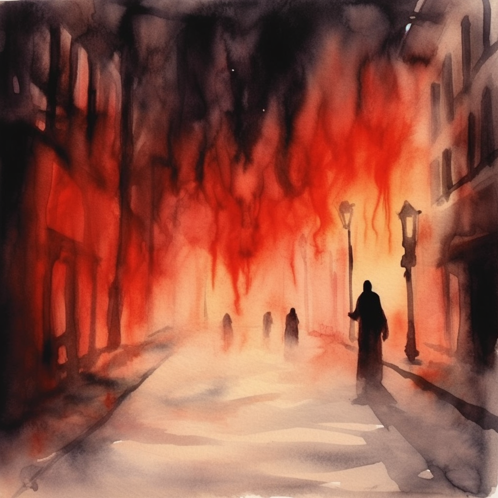 A Surreal Journey through Shadow and Emotion