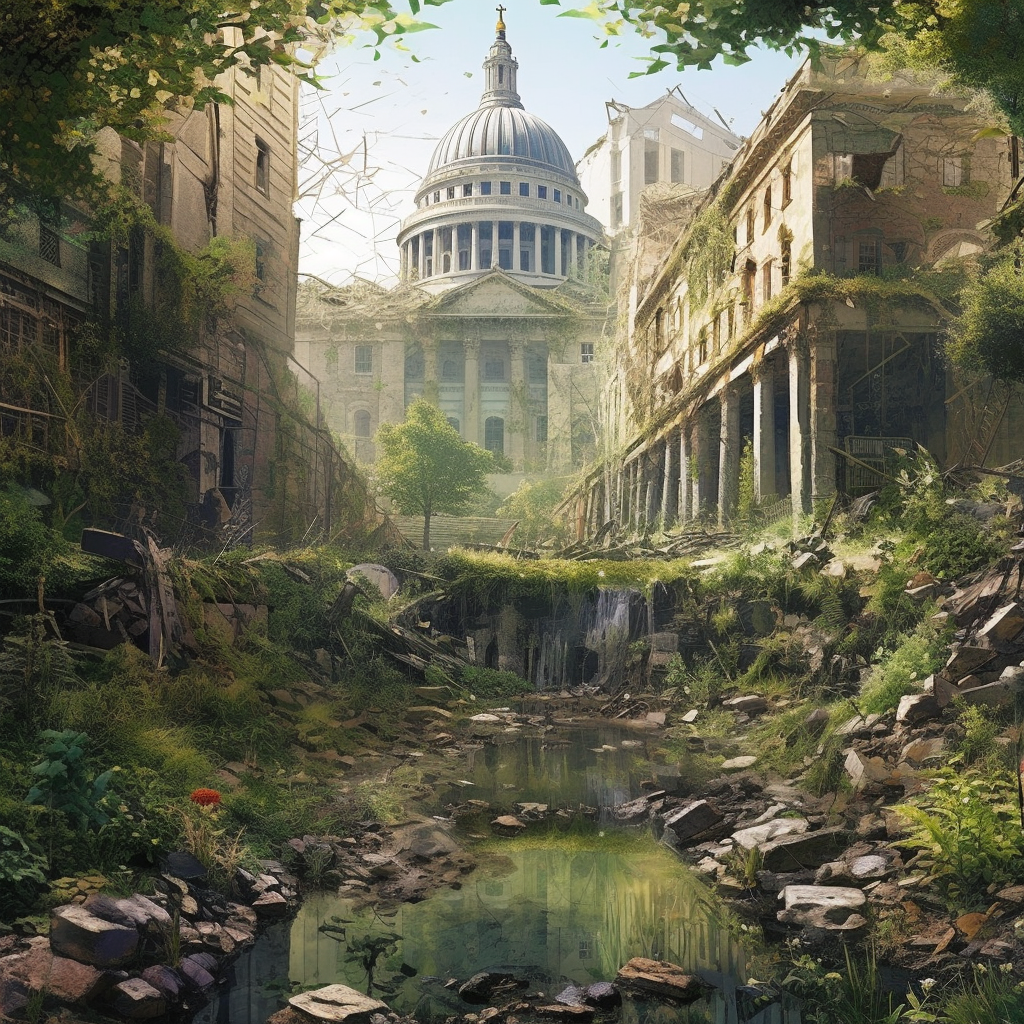 Submerged Metropolis: London's Future Ruins in the Jungle