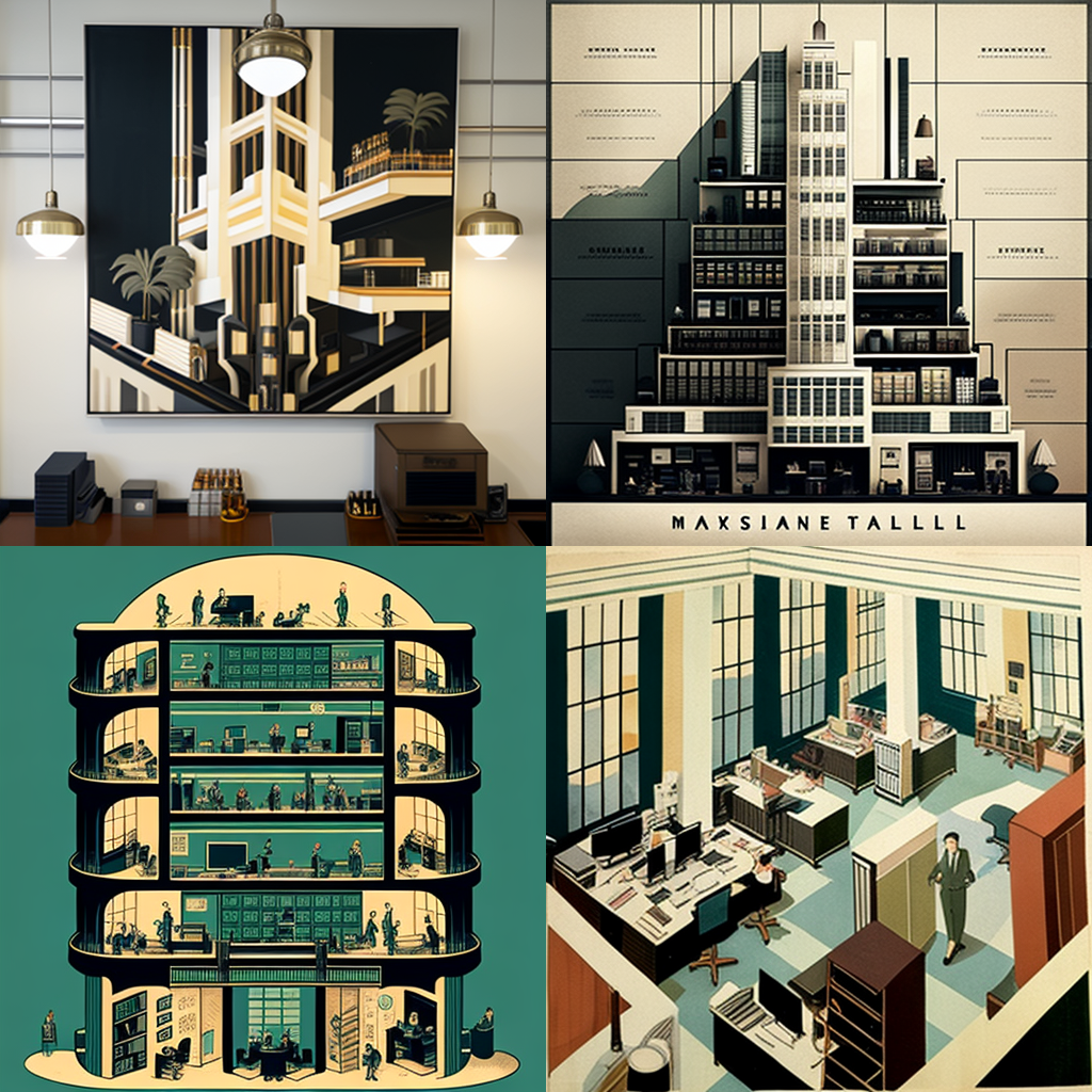 Art Deco Manhattan Office Adventure