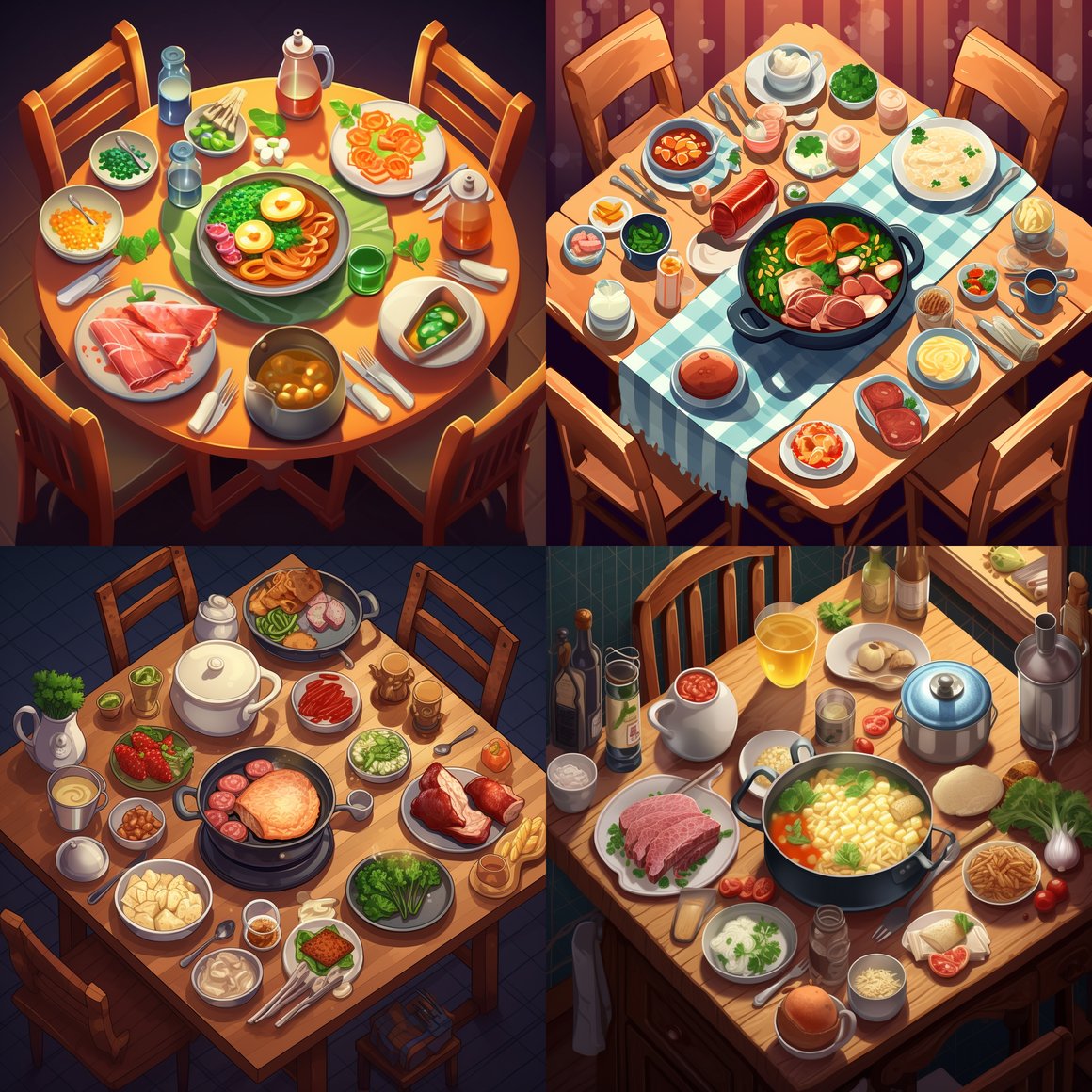 2D Game Art Assets for Cooking Fever Style Game, Version 5.1