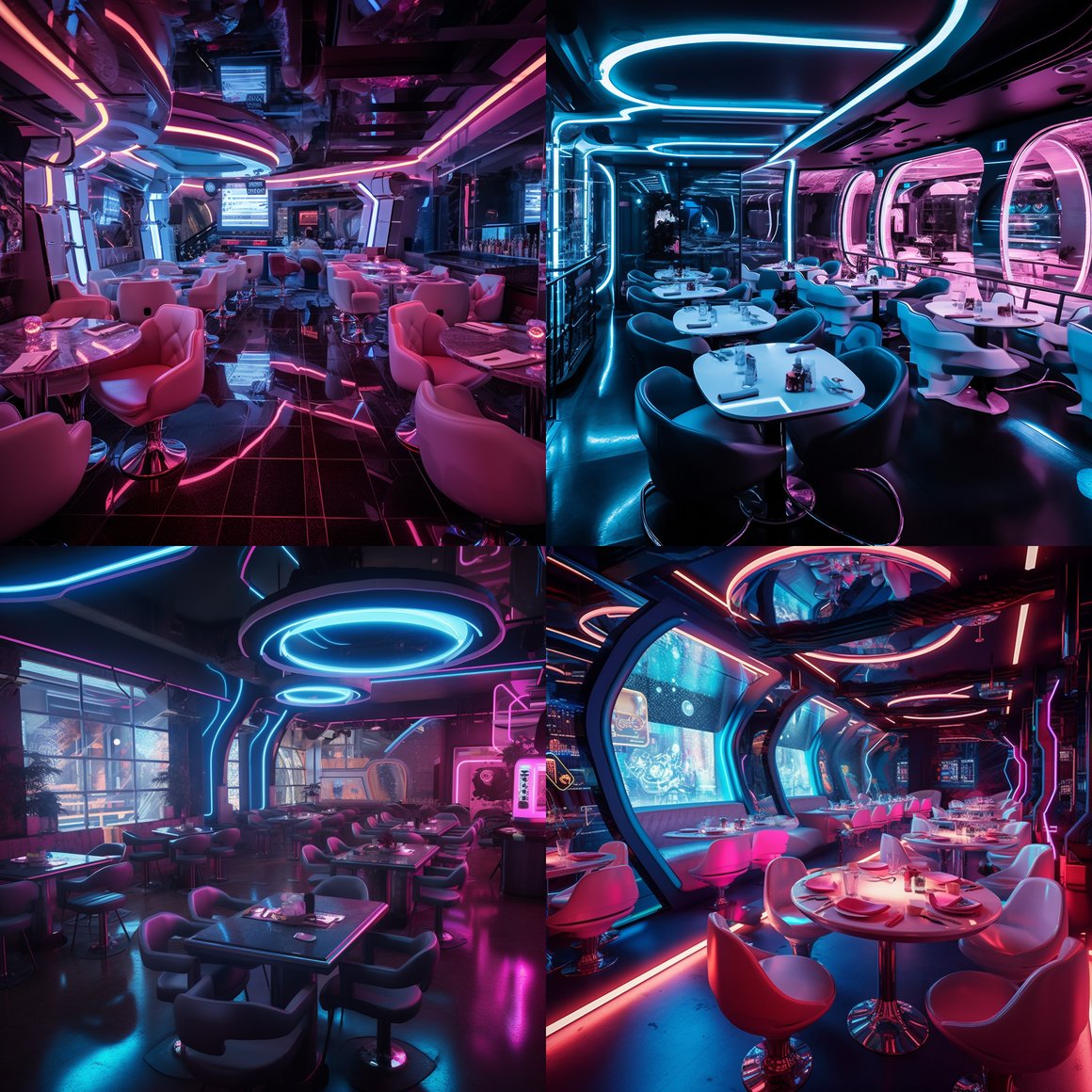 Neon Bistro: The Cyberspace Gastronomic Journey