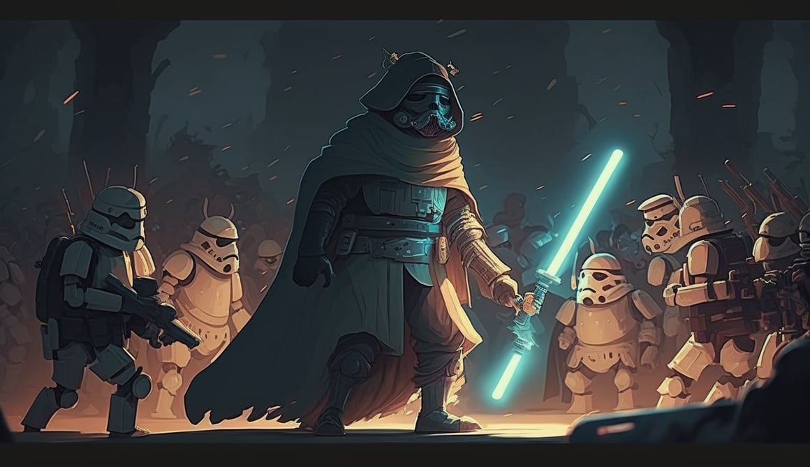 Hayao Miyazaki's Star Wars Tribute in Anime 4K