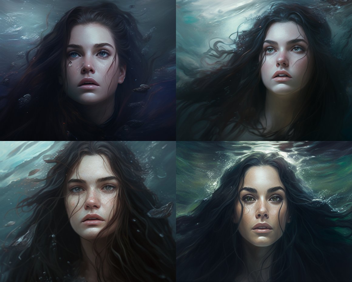 Submerged Enigma: A Mid-Ocean Fantasypiece