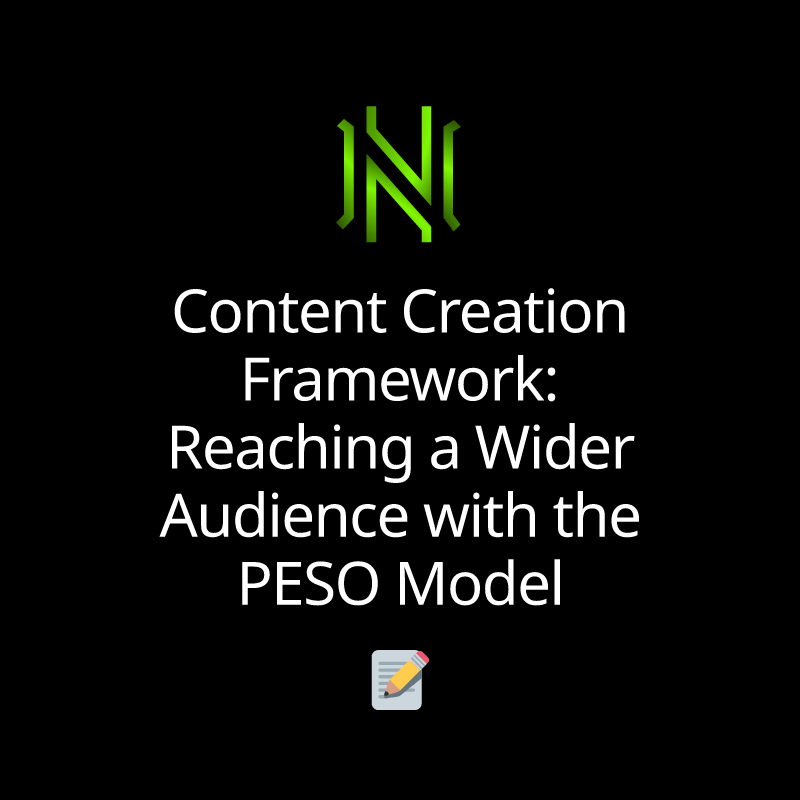 Content Creation Framework: Reaching a Wider Audience with the PESO Model