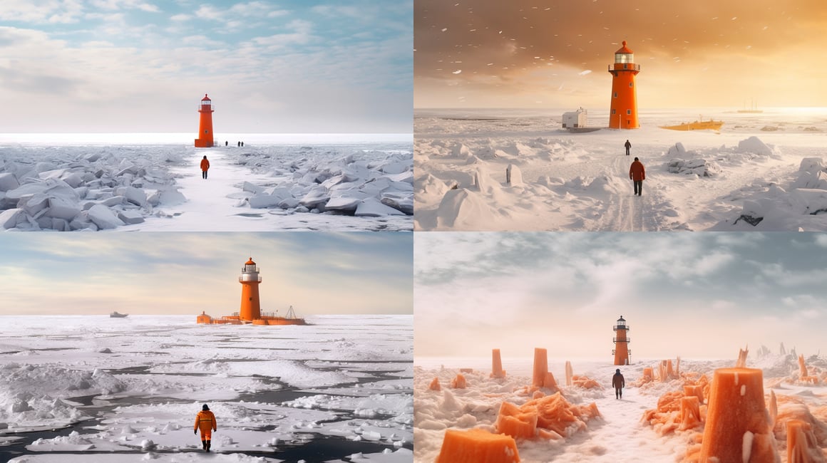 Chilled Voyage: An Icy Lighthouse Odyssey