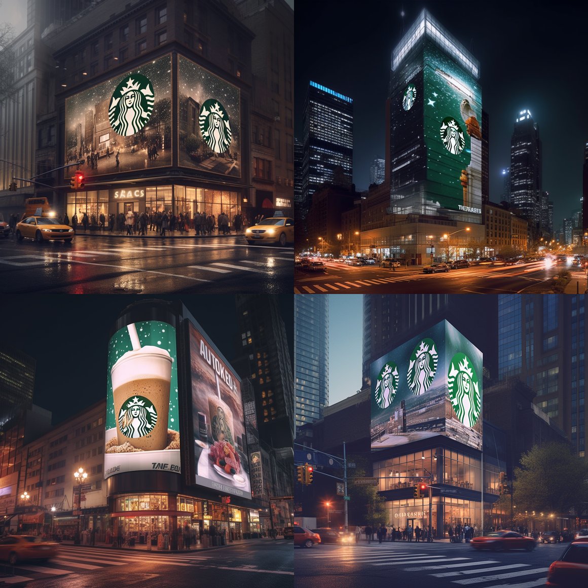 Revolutionary Photorealistic Visualization of New York City Starbucks Ad