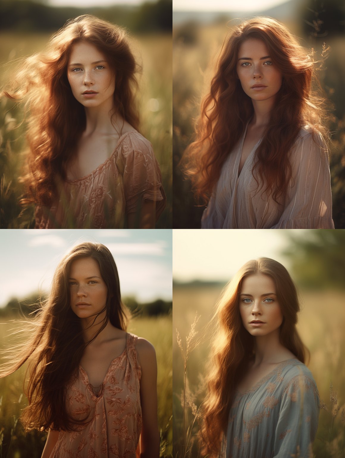 Summer Serenity: A Pastoral Portrait