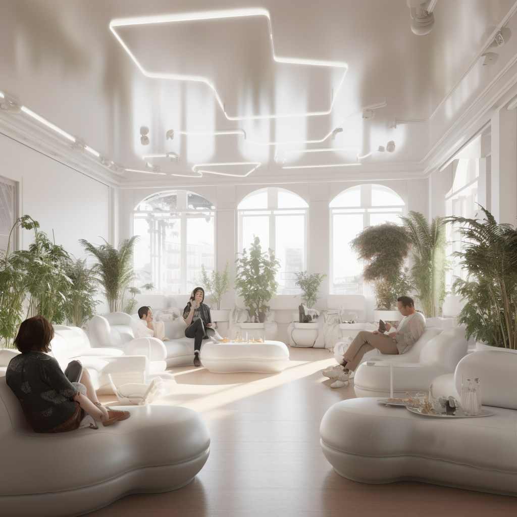 Retro Luxury: Mid-Journey Stop at The White Cannabic Club