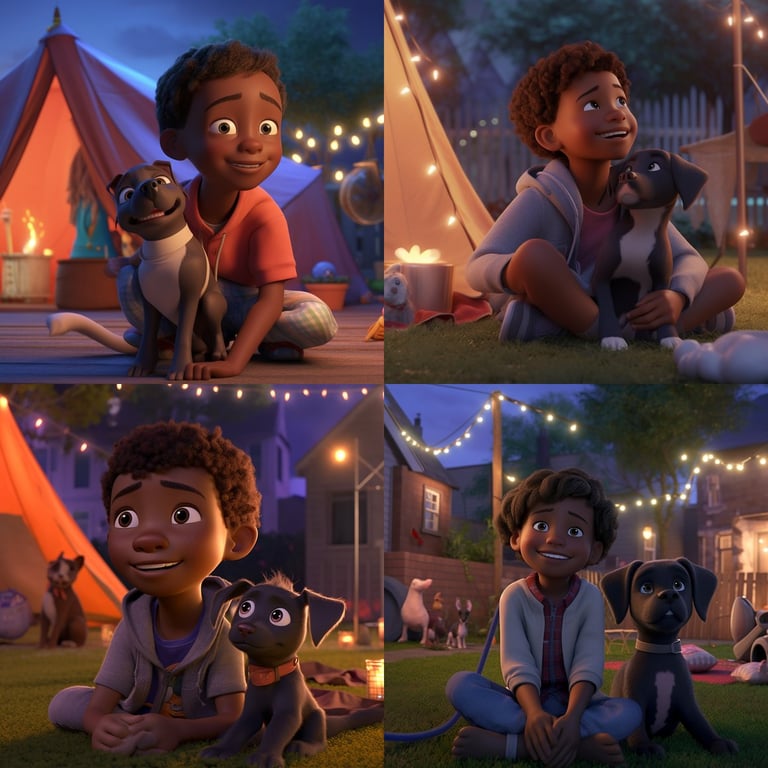 Dominic's Dusk Adventures with Pierre in Pixar Animation Prompt | NeoPrompt