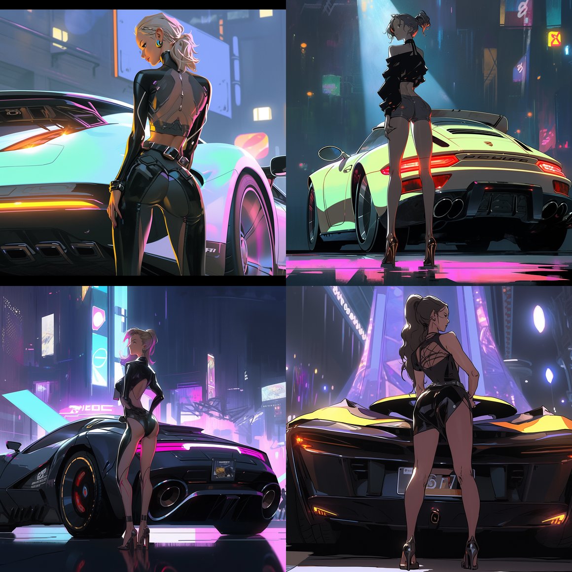 Neon Glamour: A Sci-Fi Soiree