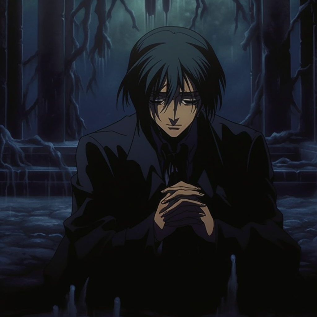Dark Academia meets Vintage 80's Anime - Version 5.1