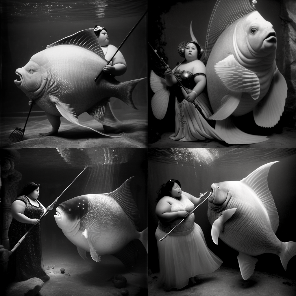 A Surreal Monochrome Journey through Time, Gender and Diversity
