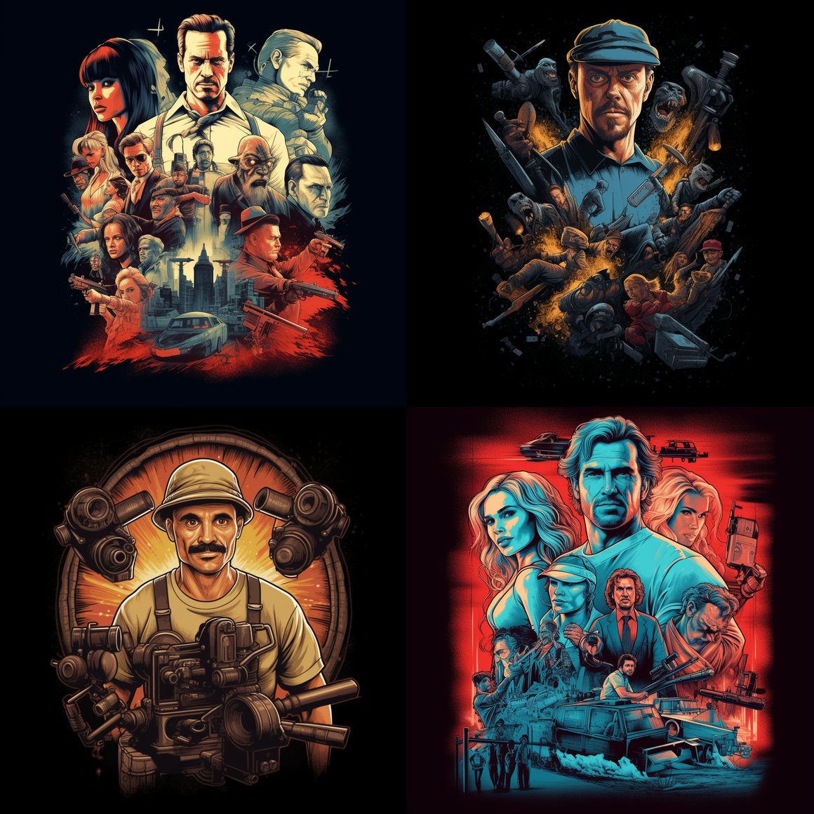 Cinematic Grip Pro T-Shirt Design Challenge