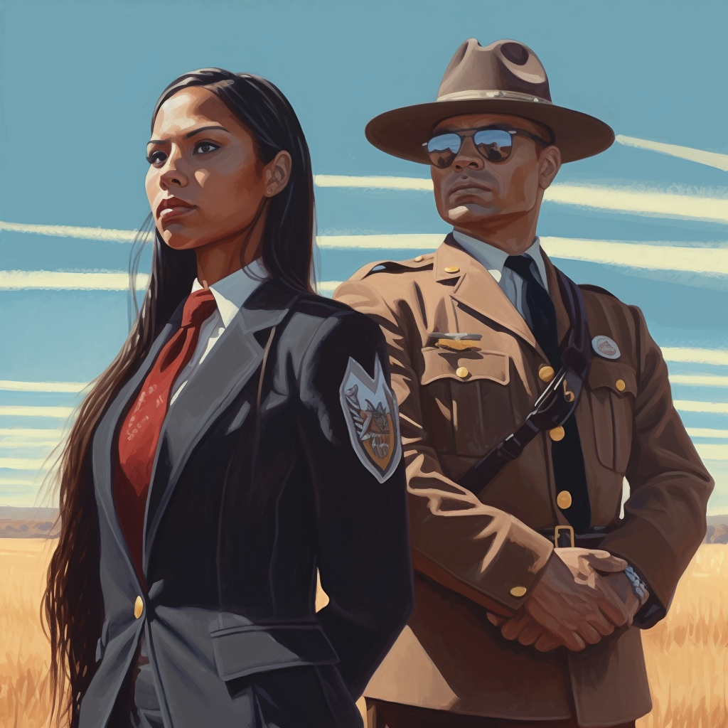 Midday Meet-up at Native American Reservation