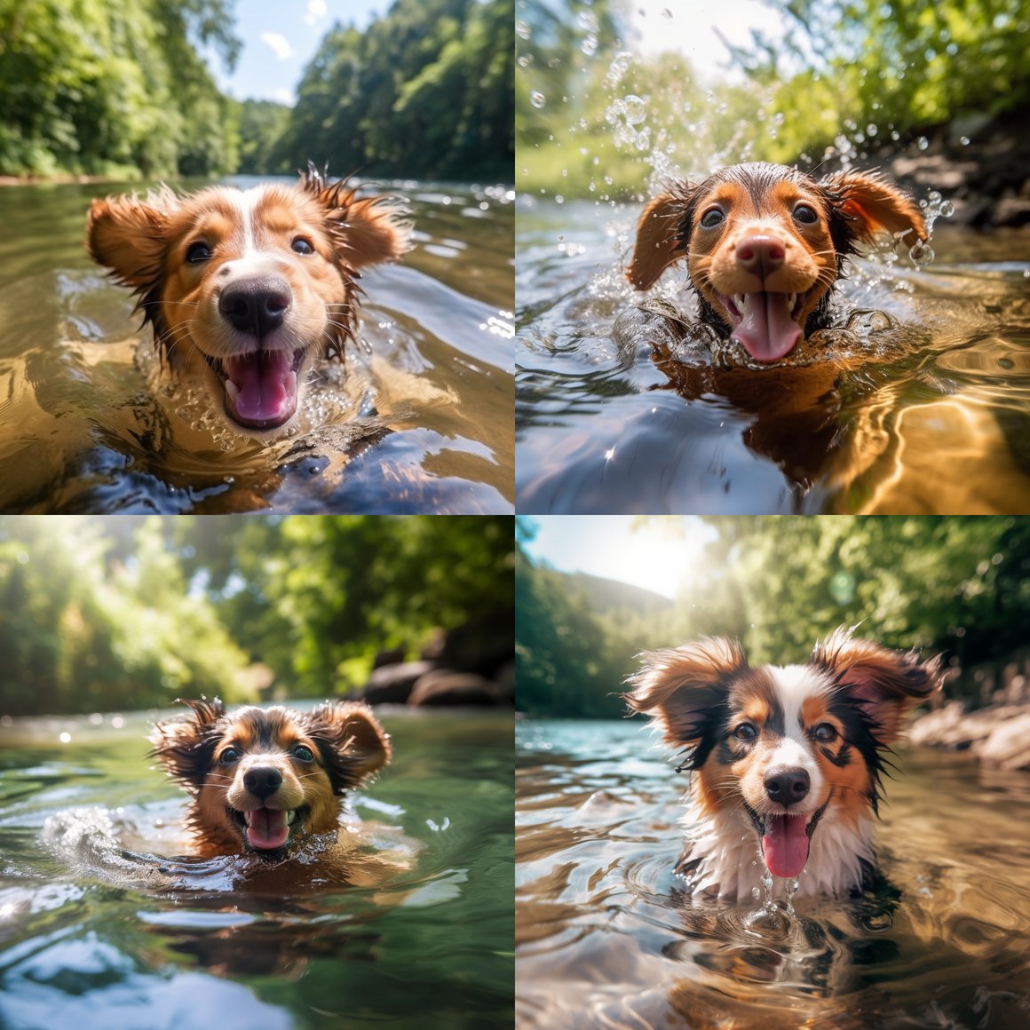 Summer Swim: Puppy's Riverside Adventure