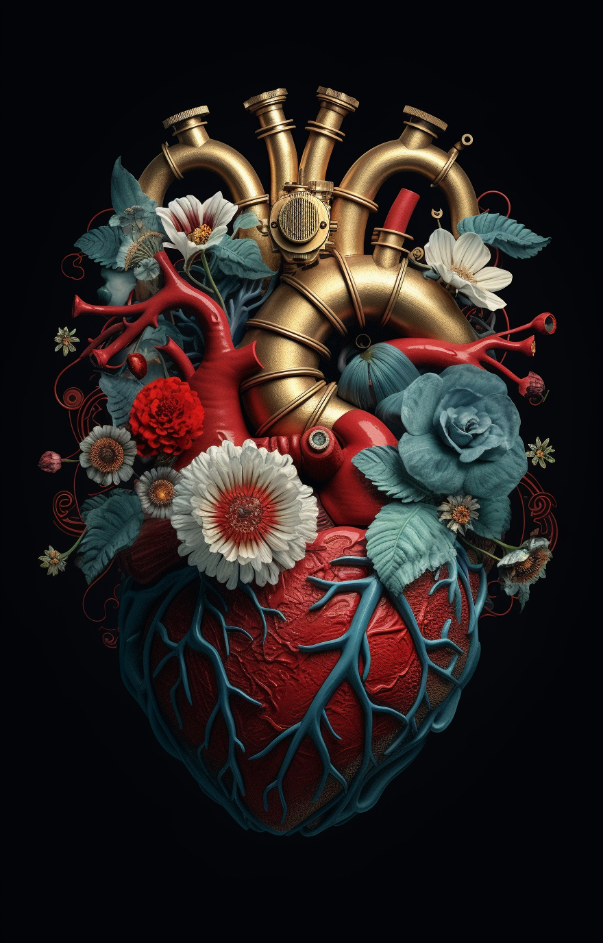 Heart Mechanica: A Floral Symphony