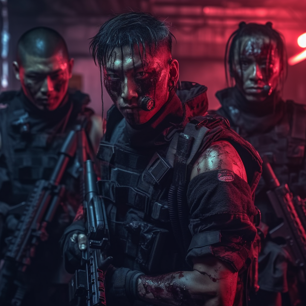 Neon Ronin: A Cyberpunk Journey Through Smoke and Shadows