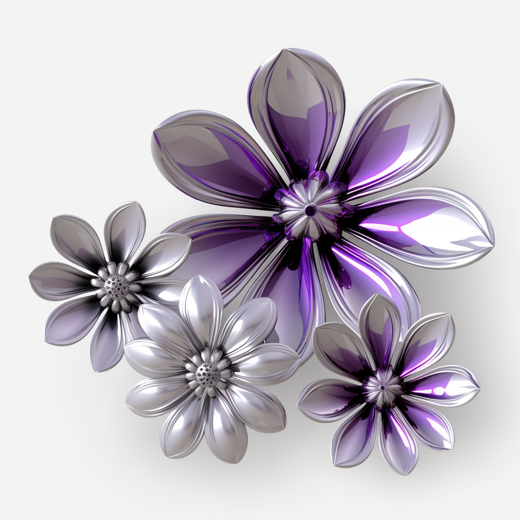 Neon Blooms: A Mid-Journey through Digital Elysium