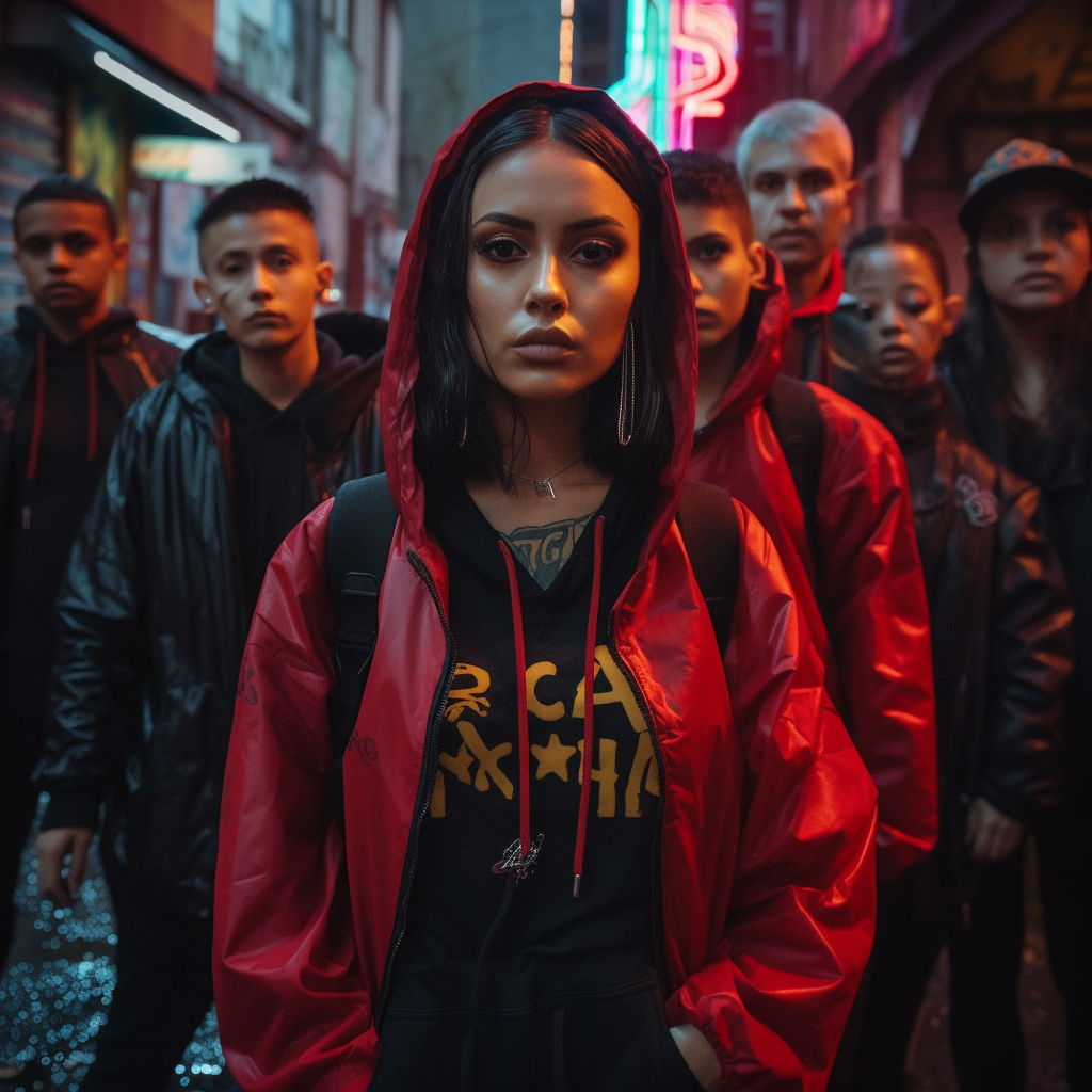 Midnight Cult: Santa Muerta Chola's Cyberpunk Odyssey