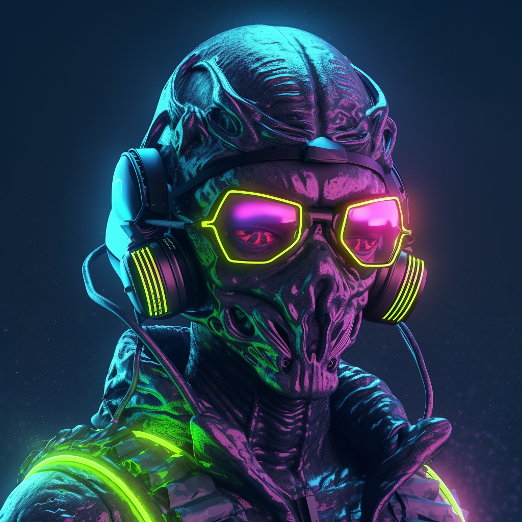 Neon Nights: Extraterrestrial Encounter