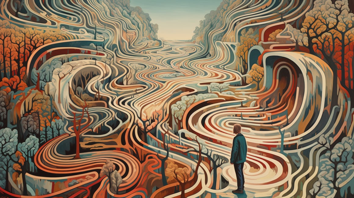 A Surreal Exploration of Human Rationality