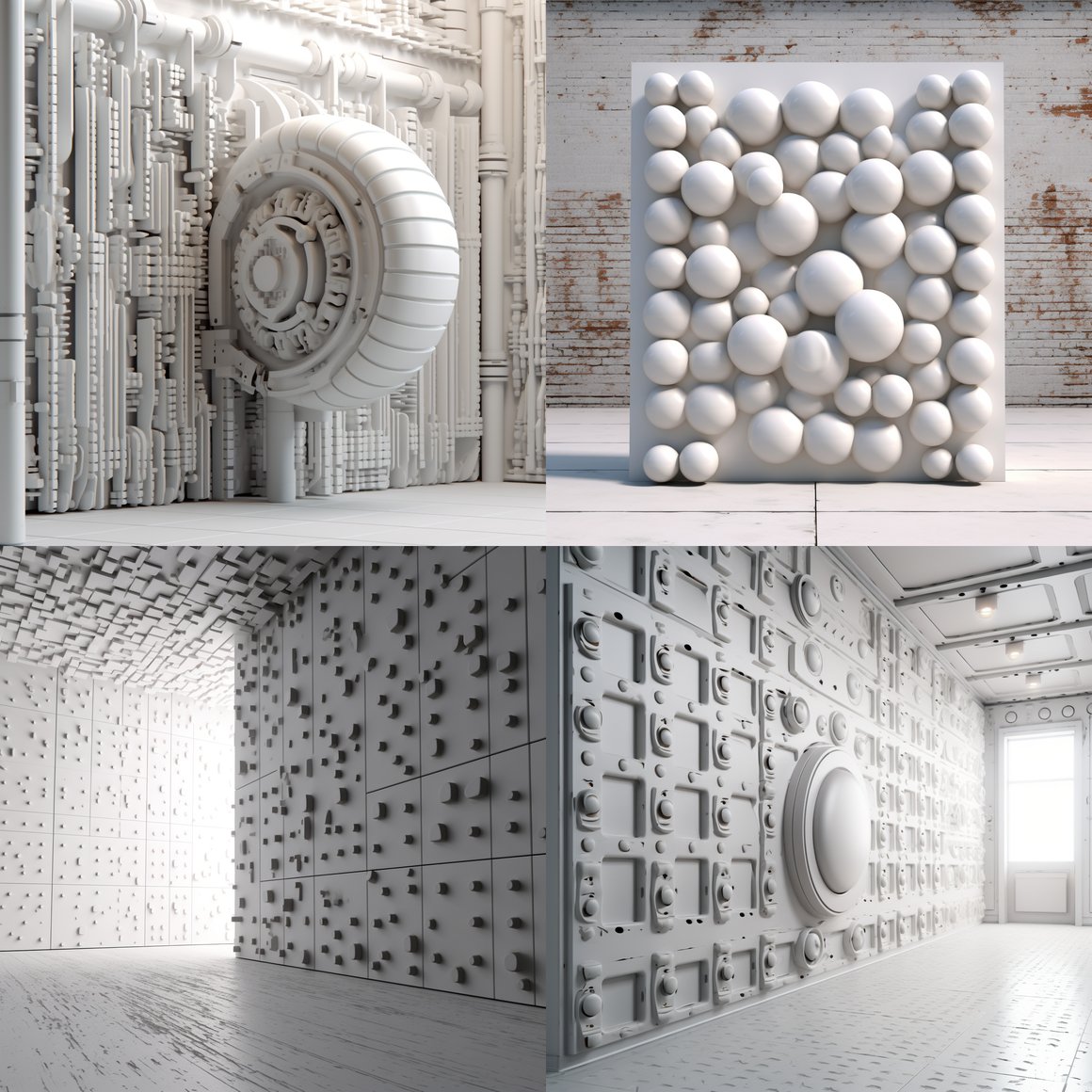 A Textured Barrier - Octane Render Experience