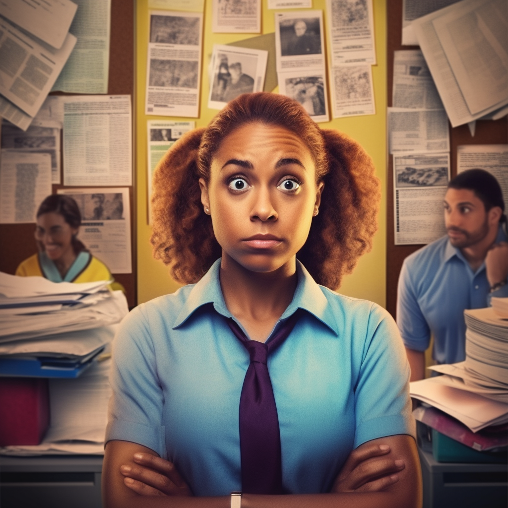 Clerical Chaos: A Love Story Unfiled