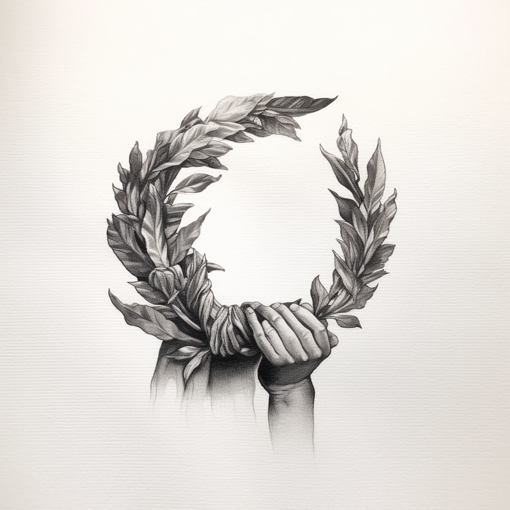 Classic Greek Moment: Nike's Laurel Wreath Offering