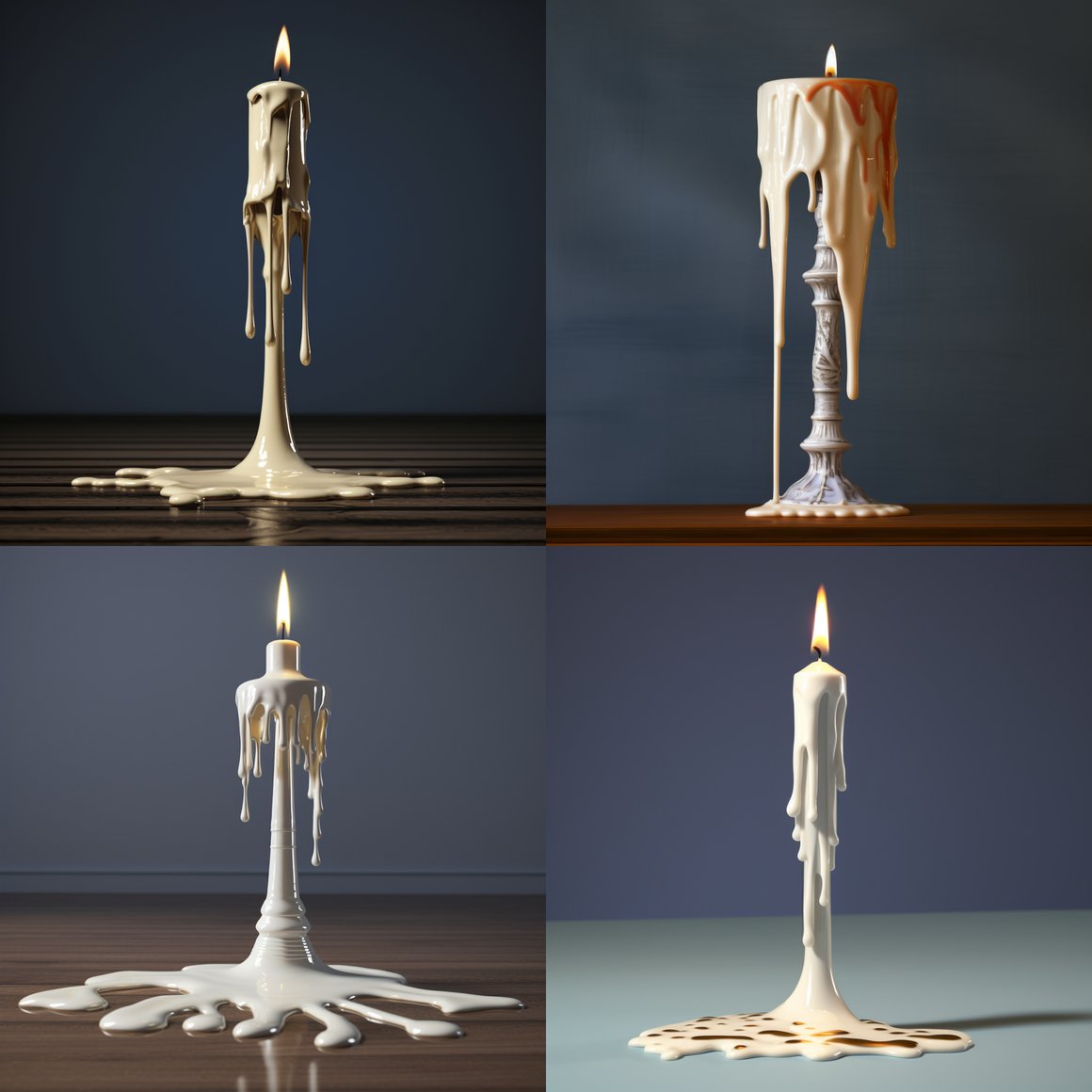 Artistic Aesthetics: From Wax Drips to Glossy Glazes