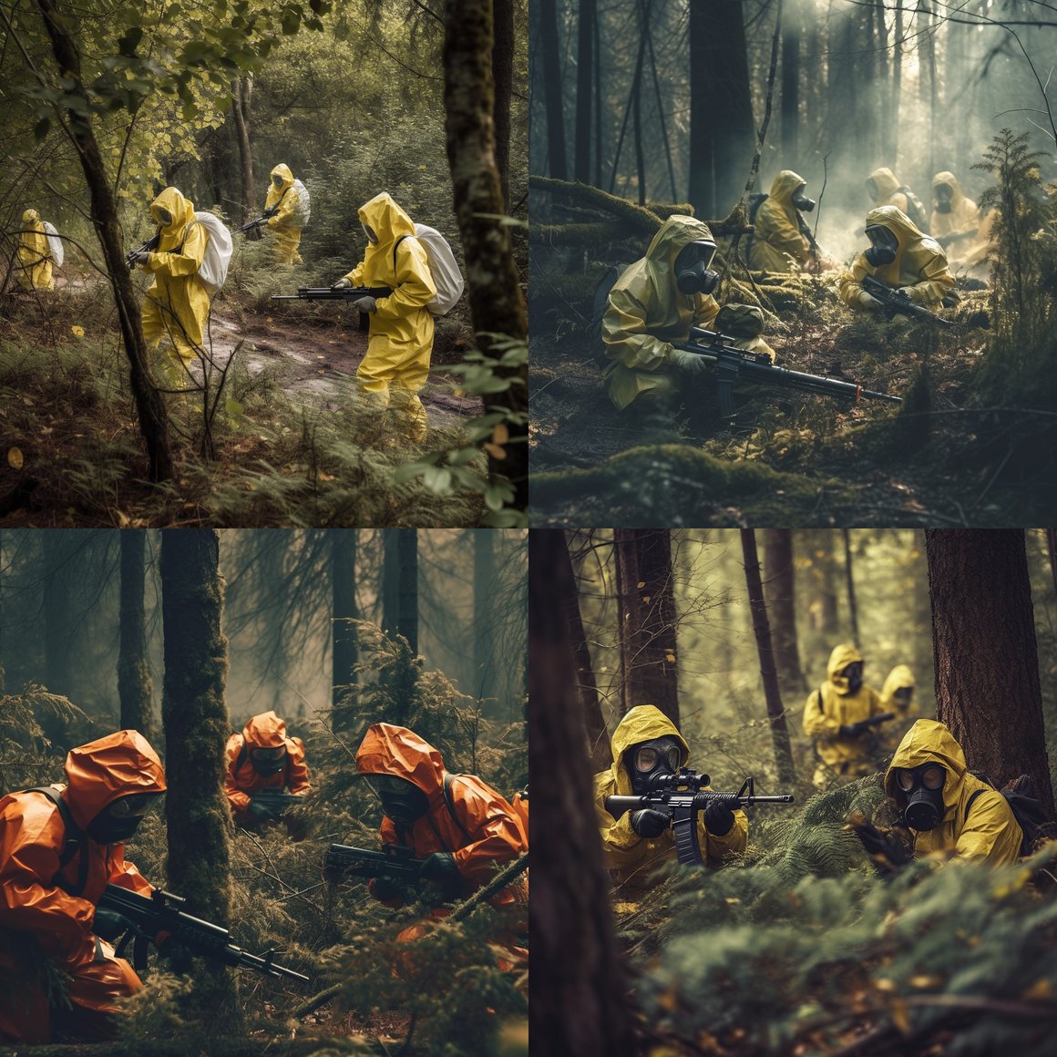 Hazardous Hunt: A Mid-Journey Standoff