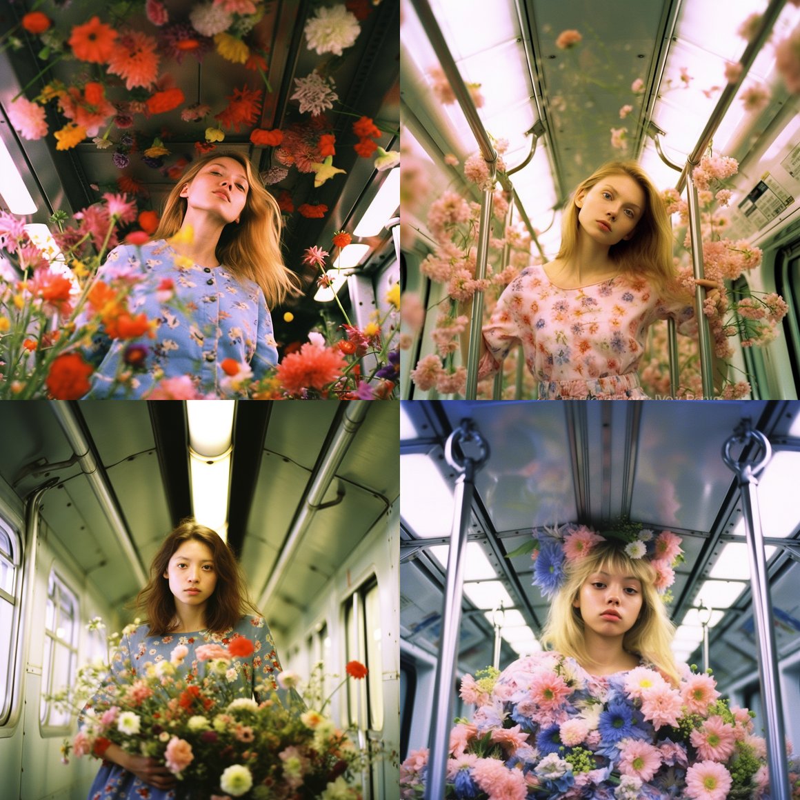 A Stylish Soirée in a Floral Infused Underground