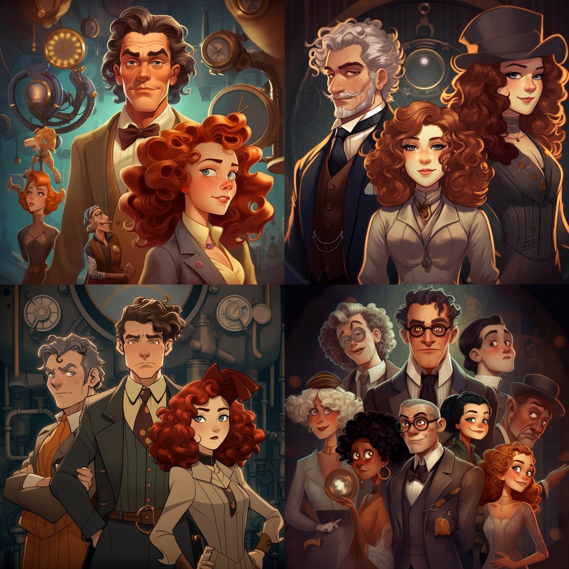 Chronicles of Time: The Vintage Voyage in Disney Steampunk