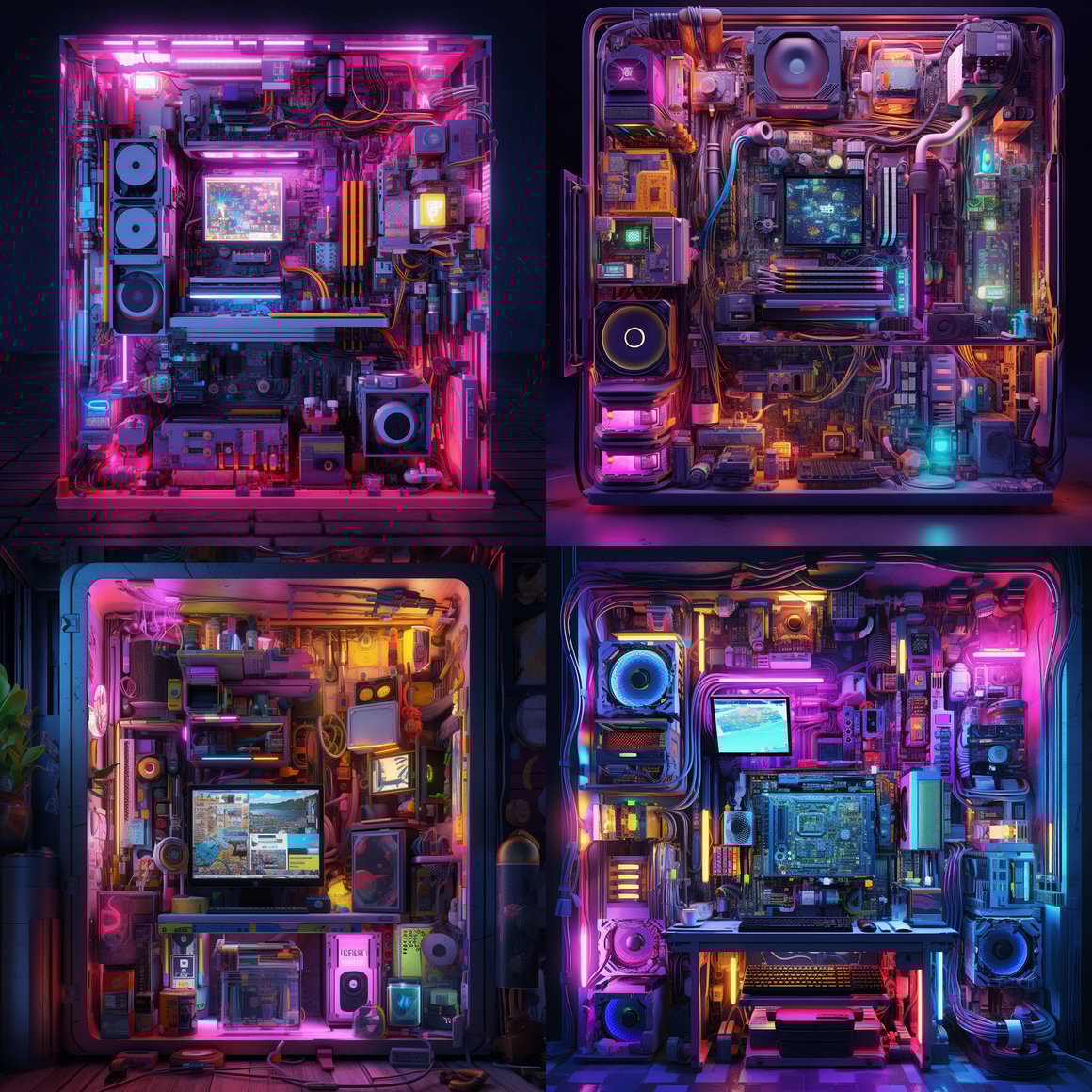 Neon Ignition: Inside A Hypermaximalist Gaming PC Adventure