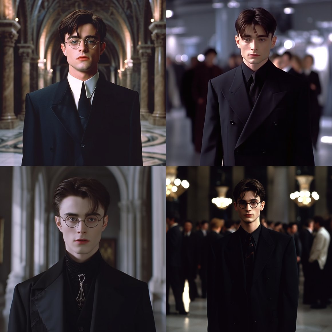 Retro Fashion Journey: Harry Potter's Balenciaga Era