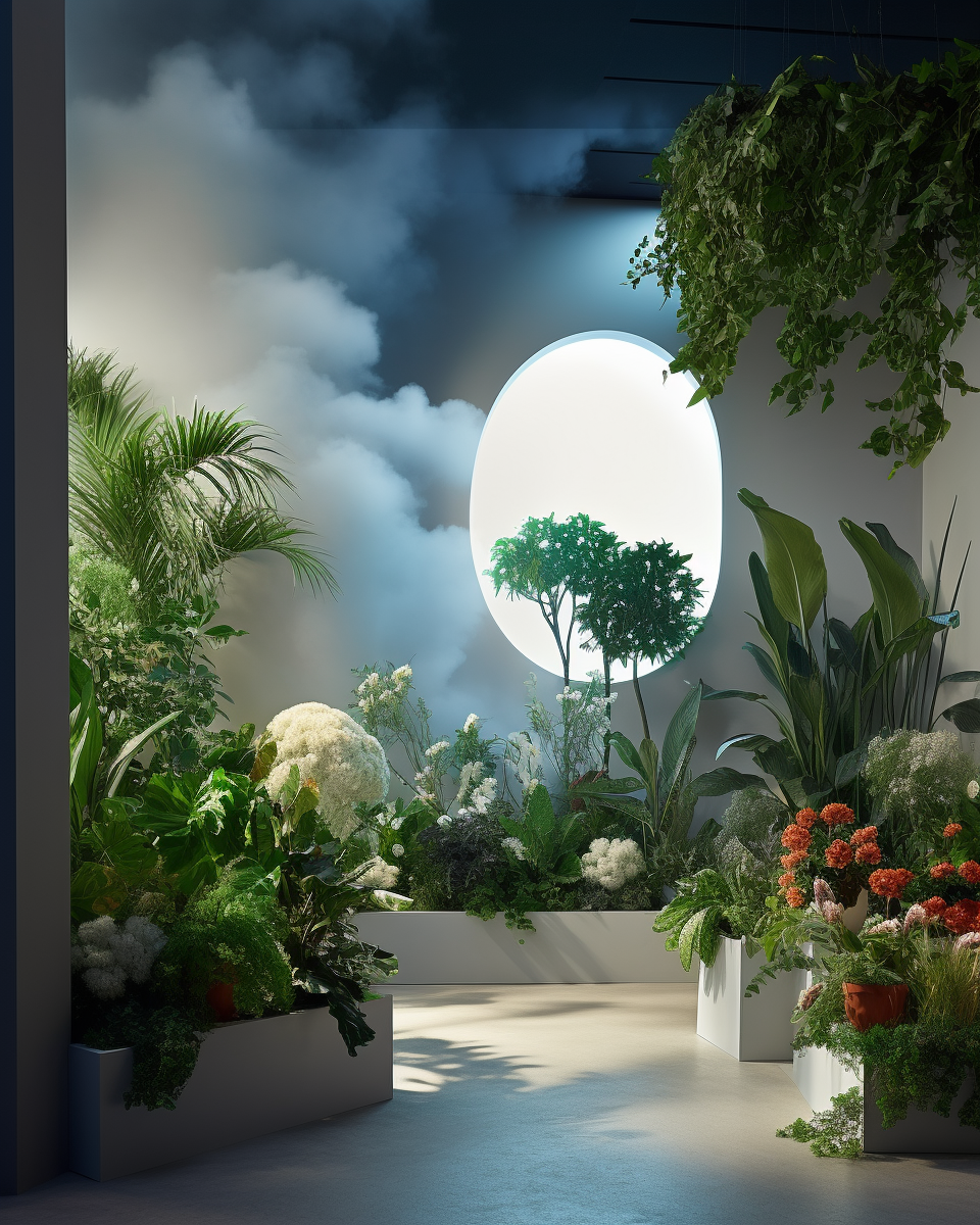 A Surreal Indoor Voyage in High Resolution