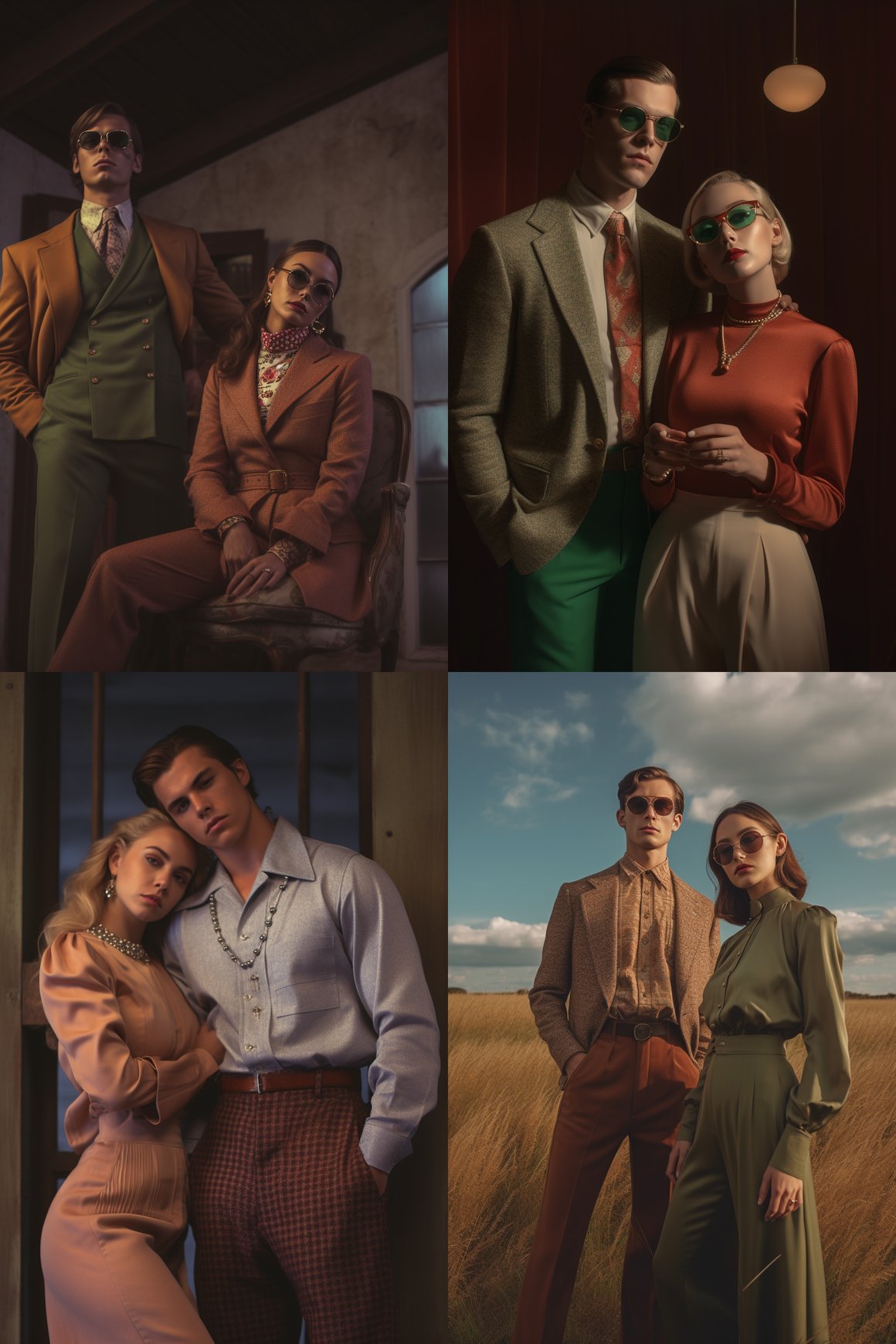 Retro Chic Gucci Journey - Midway Photo Shoot