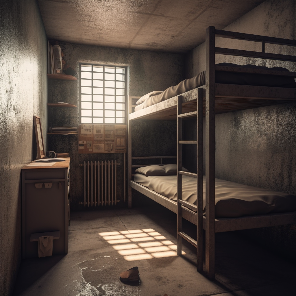 High Detailed Prison Cell Environment Settings